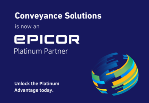 Conveyance Solutions is now an Epicor Platinum Partner